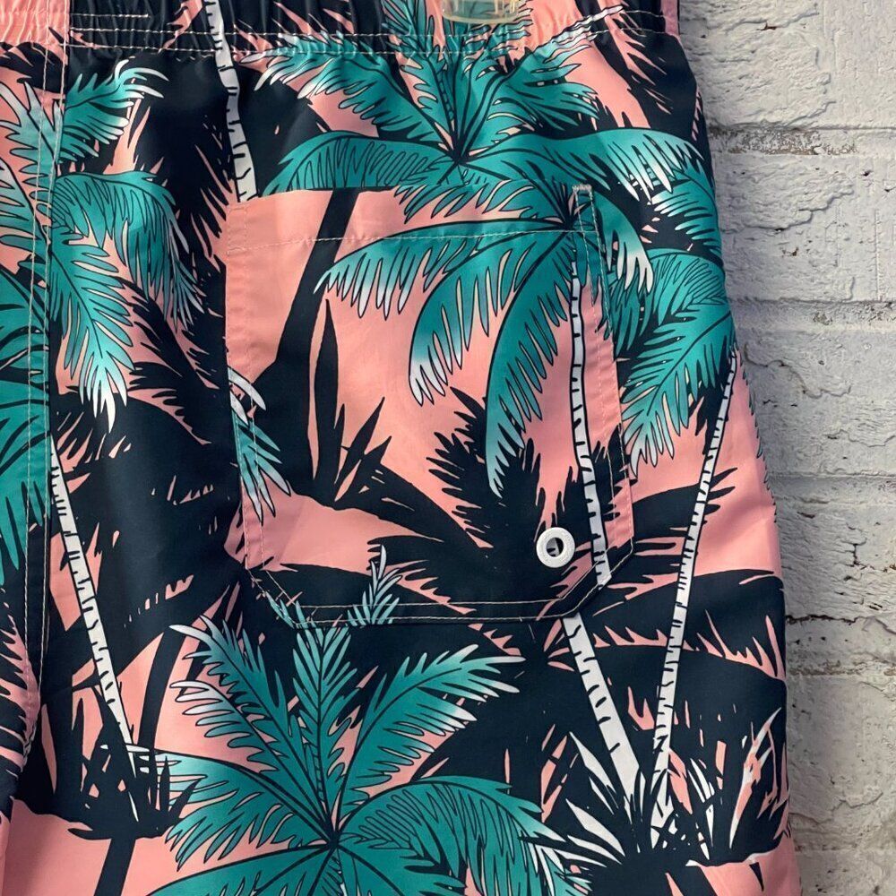 maamgic Mens Vintage Swim Trunks Mesh Lining Large - Picture 5 of 8